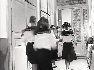 Ретро секс студенток - анал и быстрый перепихон наперемене