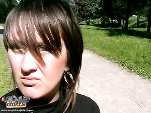 Юлия дала пикаперу в лесу и получила вознаграждение