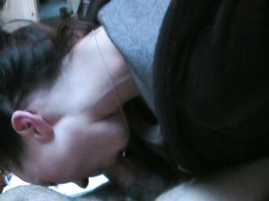 Любительское видео с умелым минетом от первого лица