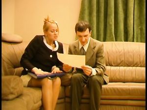 Ретро порно с приемом на работу через секс